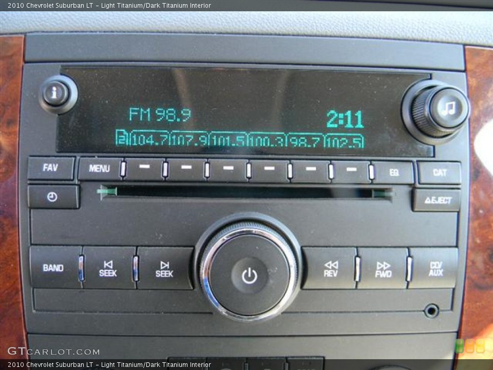 Light Titanium/Dark Titanium Interior Audio System for the 2010 Chevrolet Suburban LT #57957904