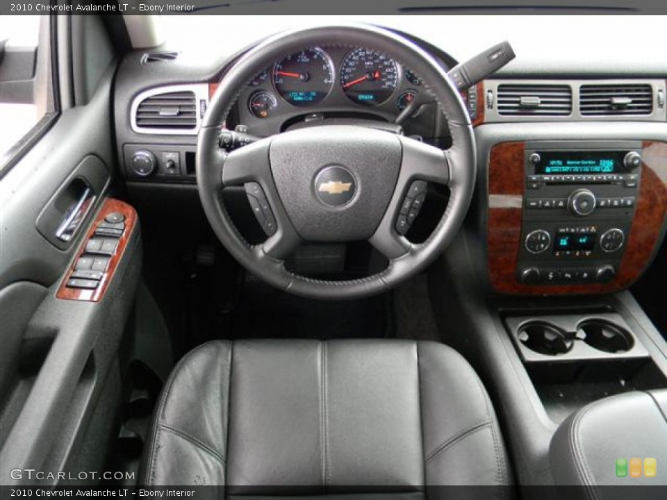 Ebony Interior Dashboard for the 2010 Chevrolet Avalanche LT #57958389