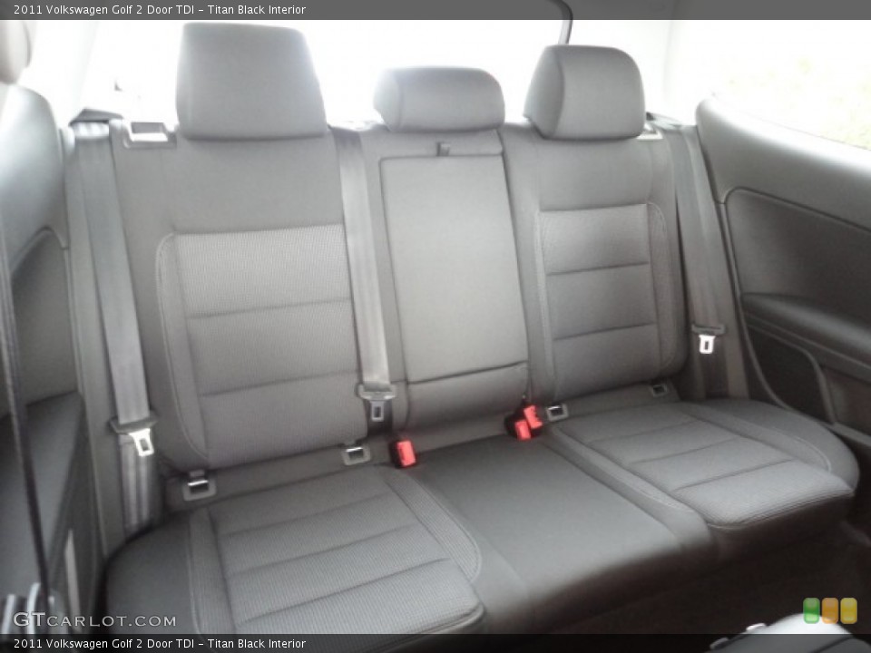 Titan Black Interior Photo for the 2011 Volkswagen Golf 2 Door TDI #57959719