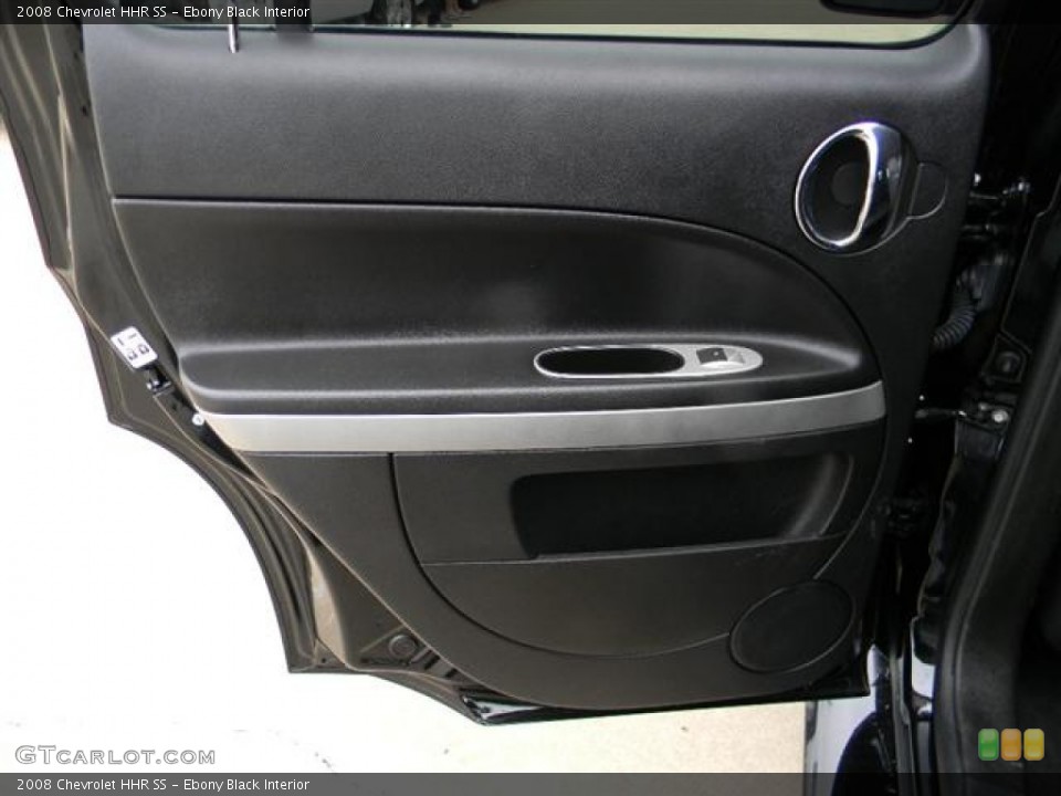 Ebony Black Interior Door Panel for the 2008 Chevrolet HHR SS #57961813