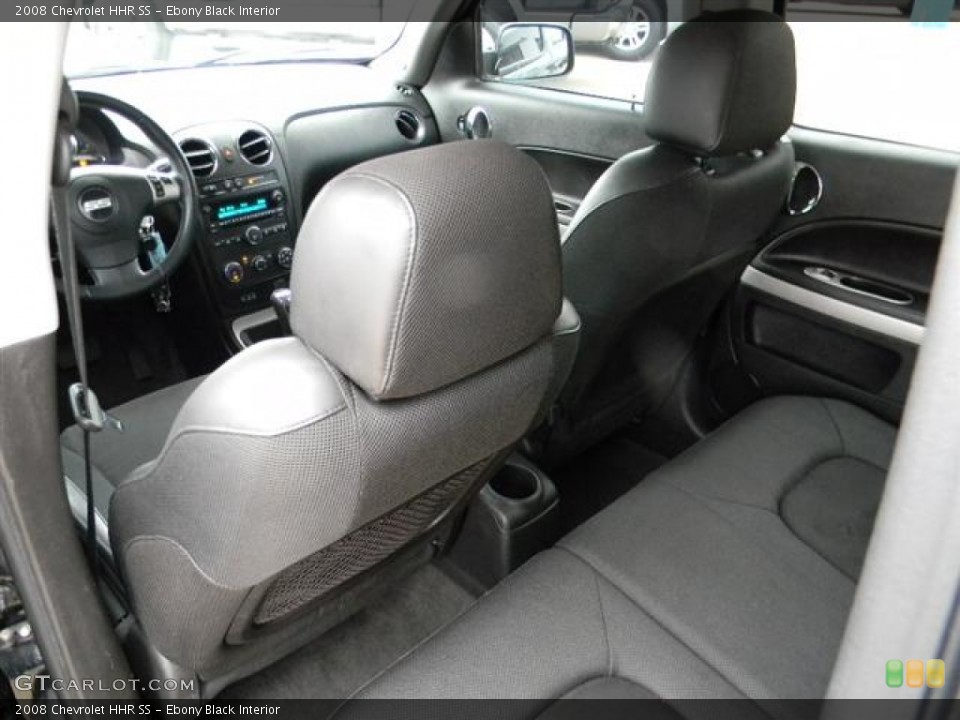 Ebony Black Interior Photo for the 2008 Chevrolet HHR SS #57961822