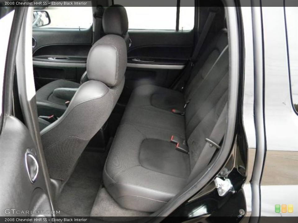 Ebony Black Interior Photo for the 2008 Chevrolet HHR SS #57961828