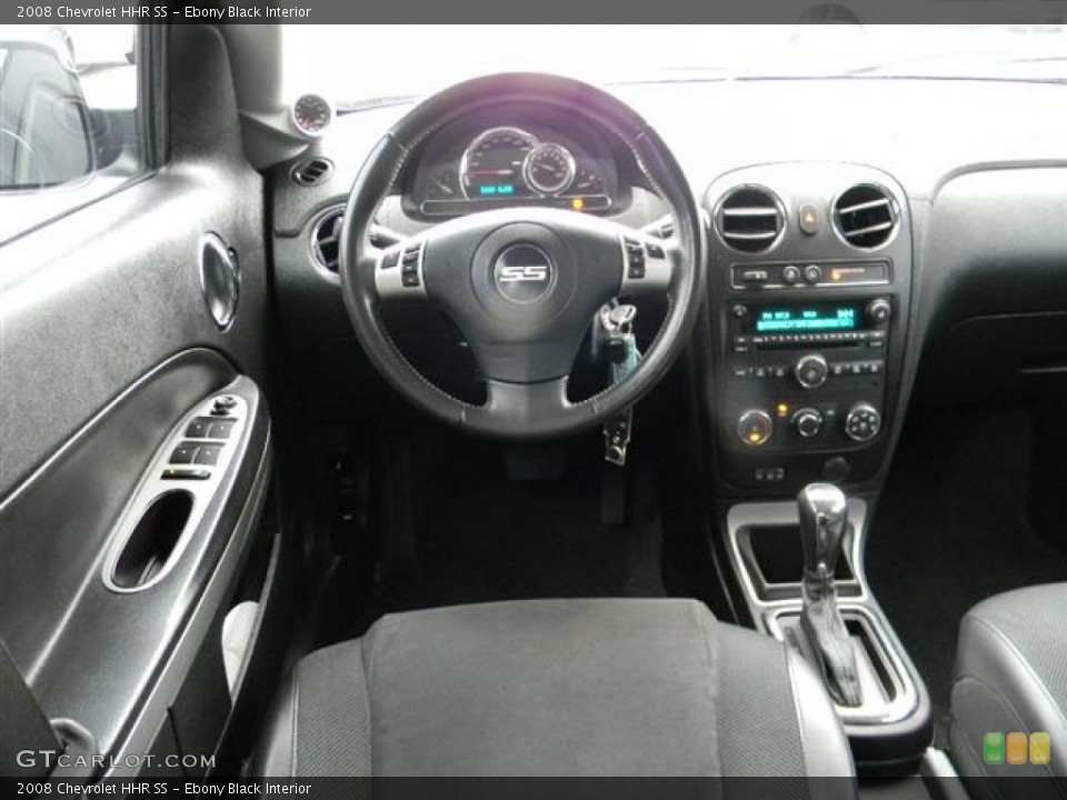 Ebony Black Interior Dashboard for the 2008 Chevrolet HHR SS #57961837