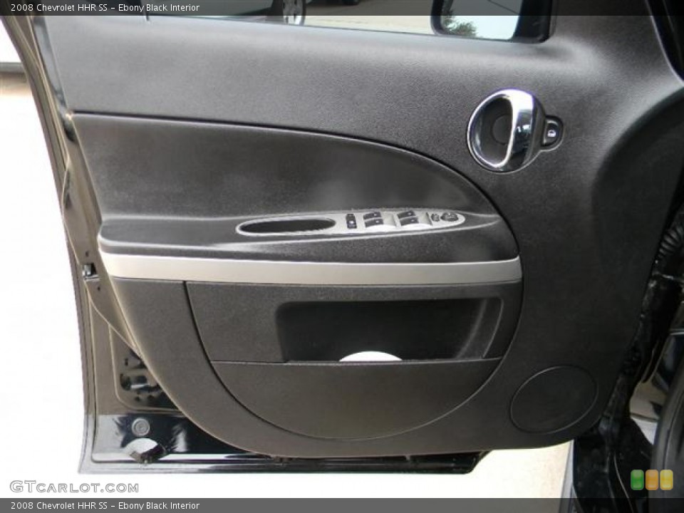 Ebony Black Interior Door Panel for the 2008 Chevrolet HHR SS #57961846