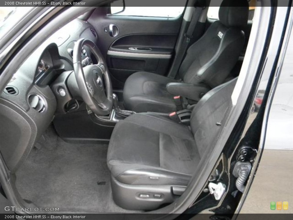 Ebony Black Interior Photo for the 2008 Chevrolet HHR SS #57961861