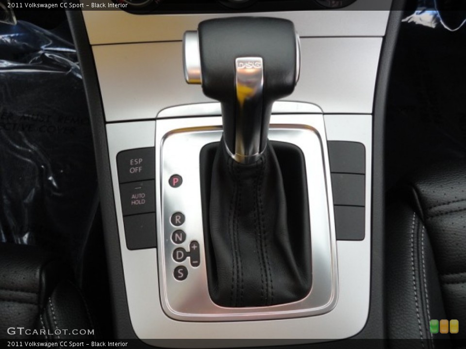 Black Interior Transmission for the 2011 Volkswagen CC Sport #57962003