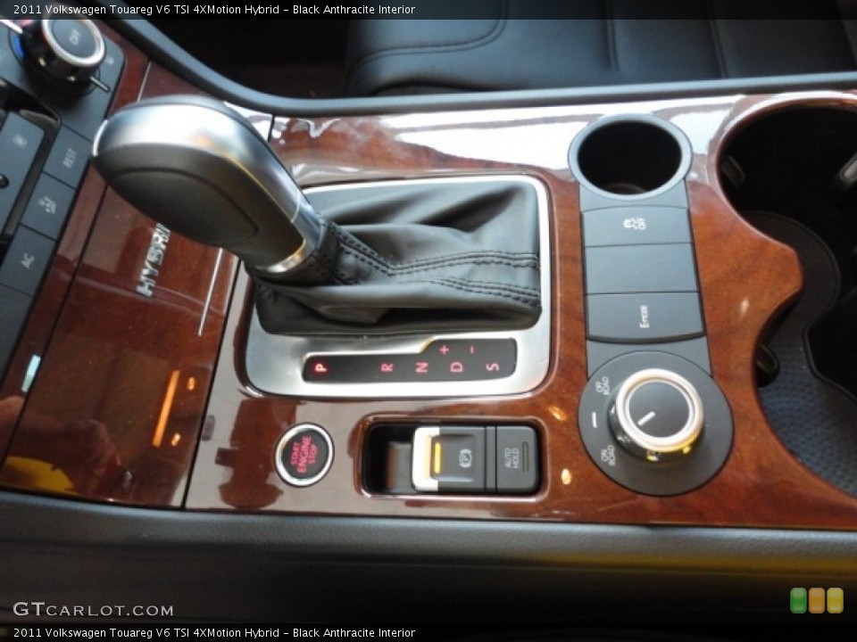 Black Anthracite Interior Transmission for the 2011 Volkswagen Touareg V6 TSI 4XMotion Hybrid #57962480