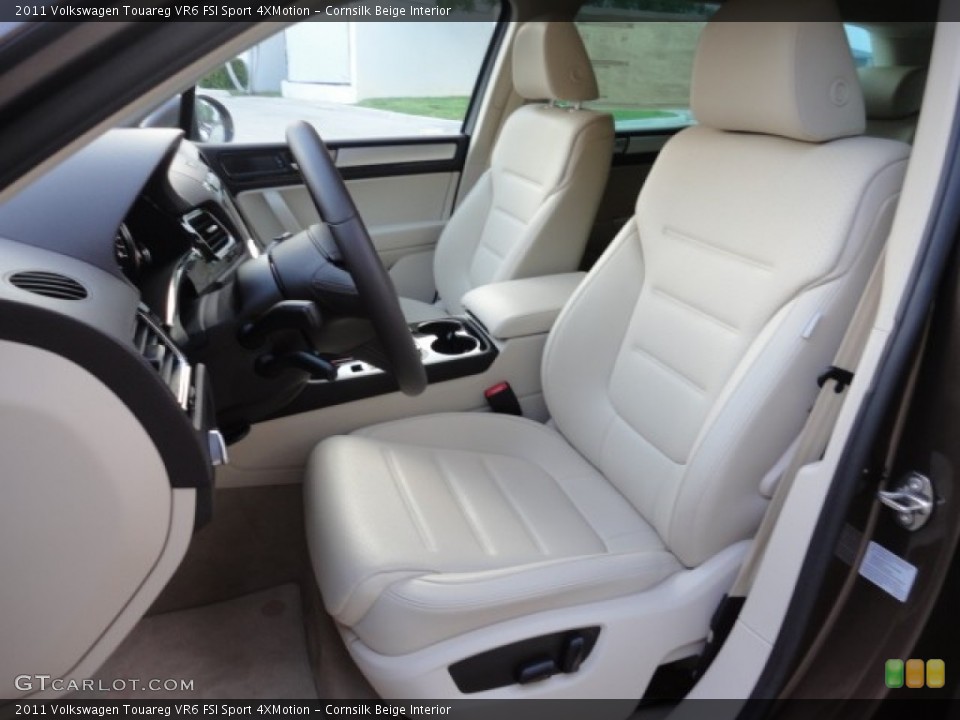 Cornsilk Beige Interior Photo for the 2011 Volkswagen Touareg VR6 FSI Sport 4XMotion #57962630