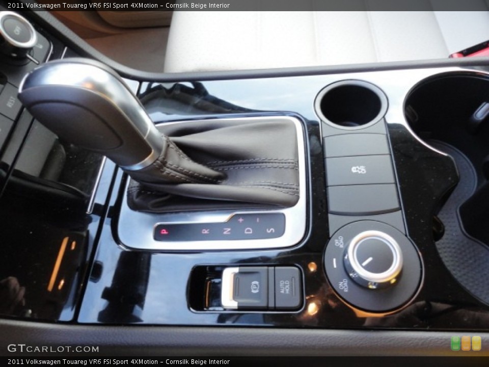 Cornsilk Beige Interior Transmission for the 2011 Volkswagen Touareg VR6 FSI Sport 4XMotion #57962765