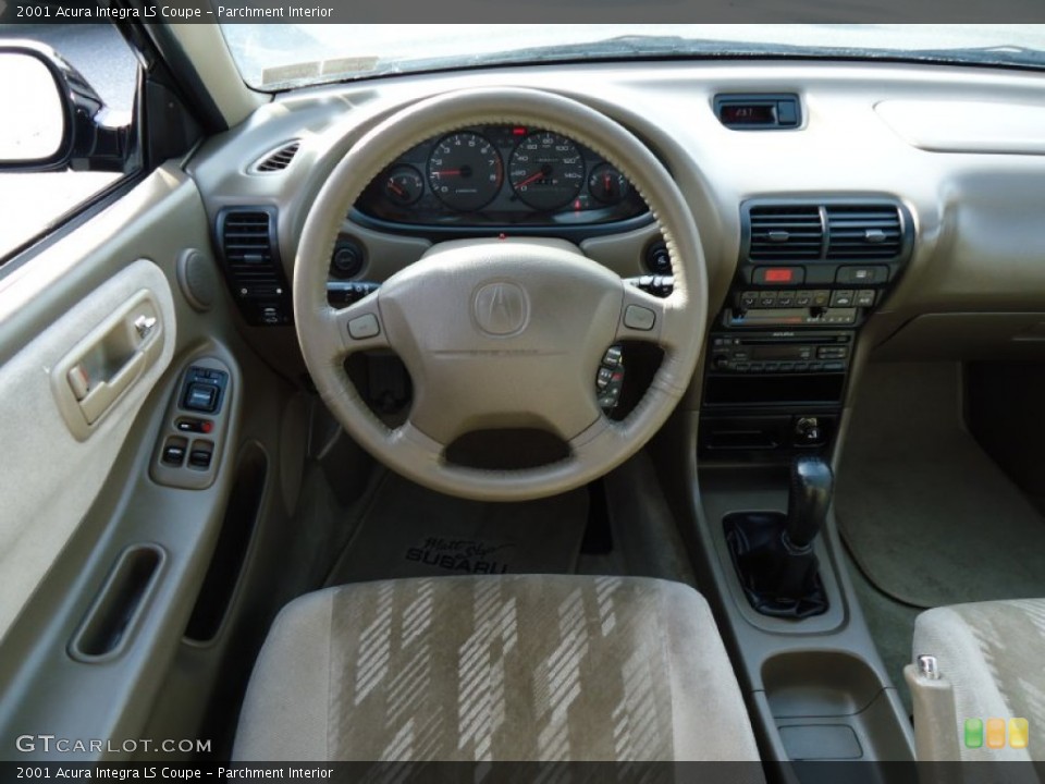 Parchment 2001 Acura Integra Interiors