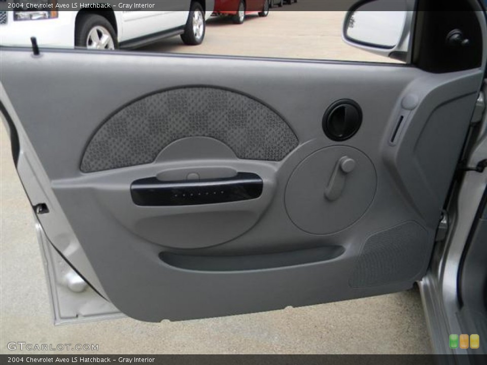 Gray Interior Door Panel for the 2004 Chevrolet Aveo LS Hatchback #57965570