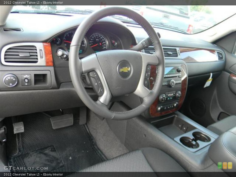 Ebony Interior Dashboard for the 2012 Chevrolet Tahoe LS #57967707