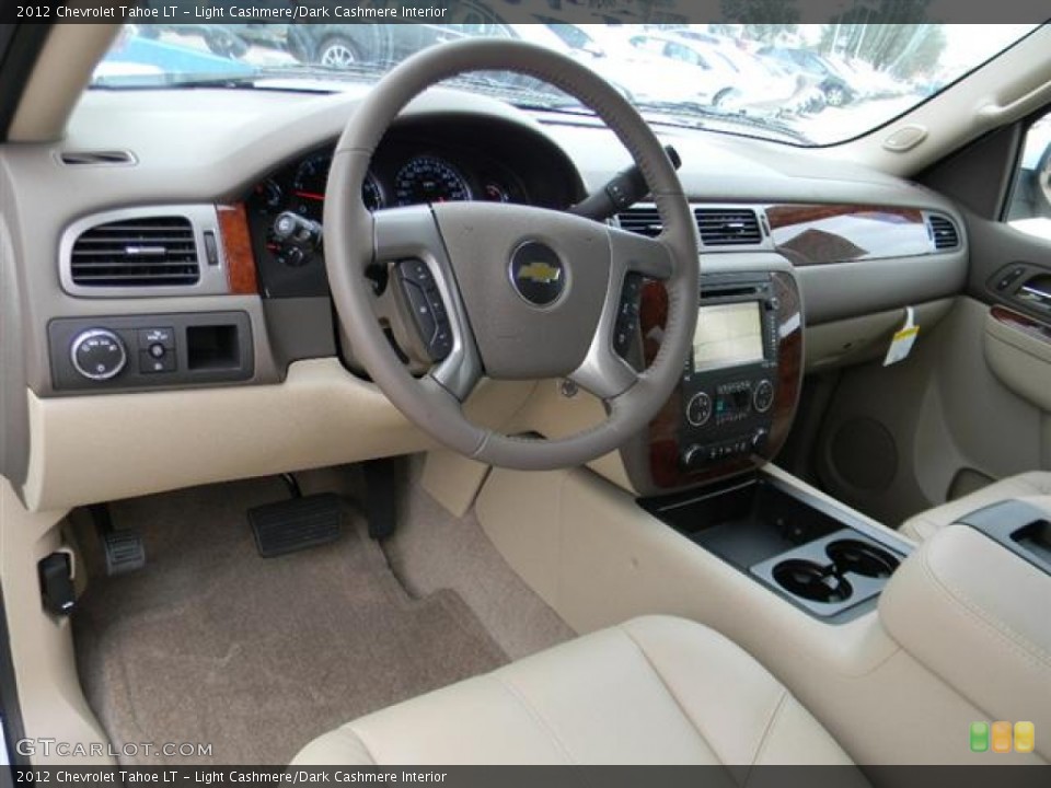Light Cashmere/Dark Cashmere Interior Dashboard for the 2012 Chevrolet Tahoe LT #57967904