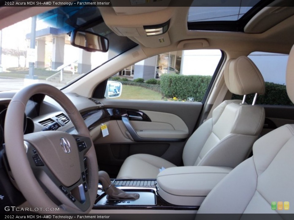 Parchment Interior Photo for the 2012 Acura MDX SH-AWD Technology #57968899