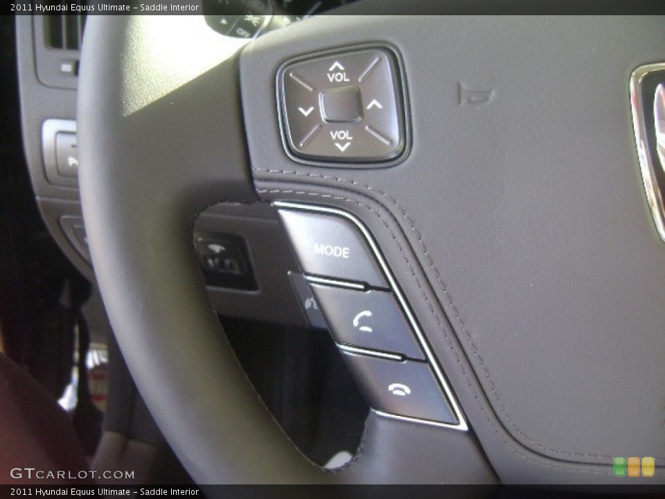 Saddle Interior Controls for the 2011 Hyundai Equus Ultimate #57970205