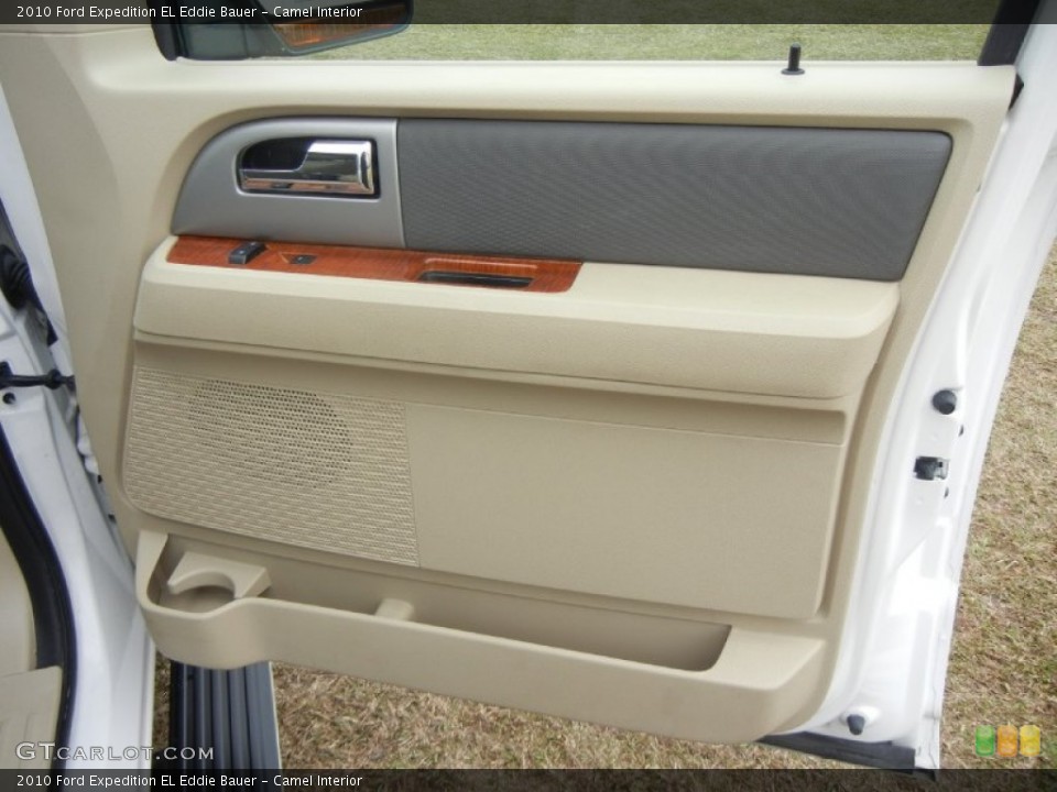Camel Interior Door Panel for the 2010 Ford Expedition EL Eddie Bauer #57972110
