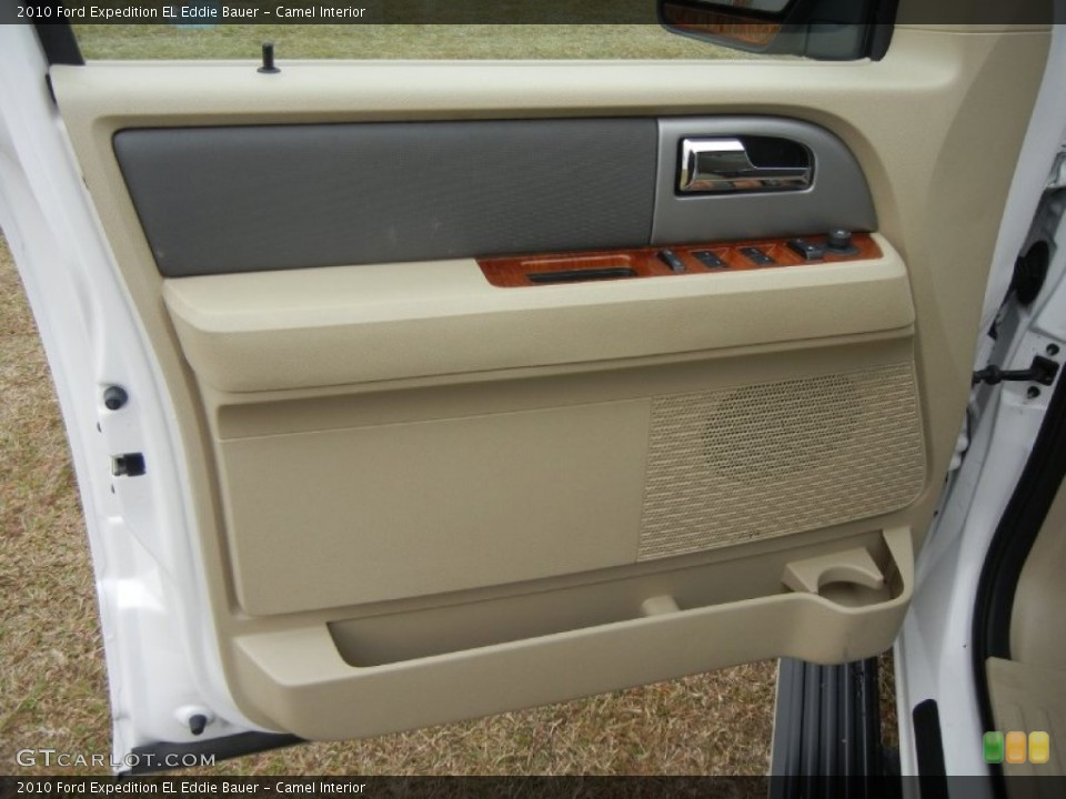 Camel Interior Door Panel for the 2010 Ford Expedition EL Eddie Bauer #57972194