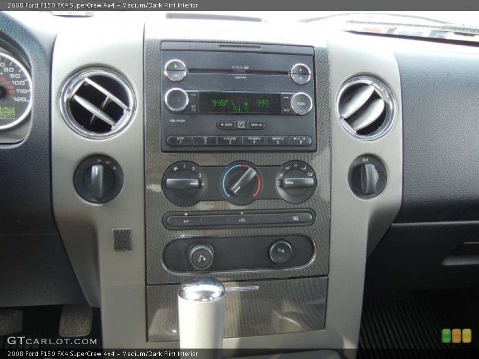 Medium/Dark Flint Interior Controls for the 2008 Ford F150 FX4 SuperCrew 4x4 #57973949