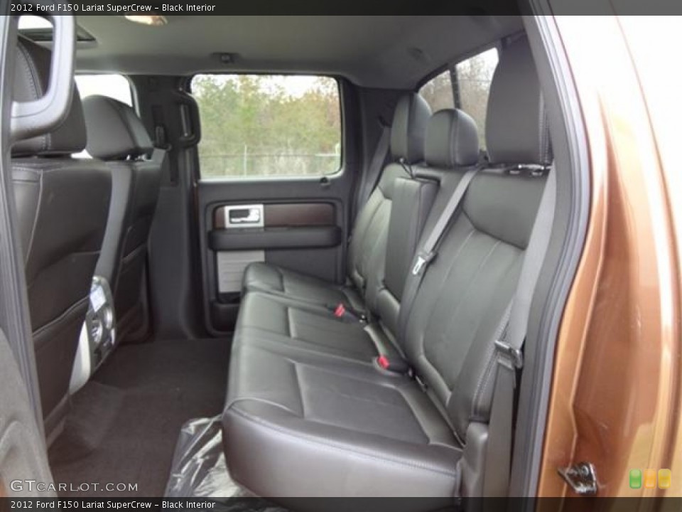 Black Interior Photo for the 2012 Ford F150 Lariat SuperCrew #57976559