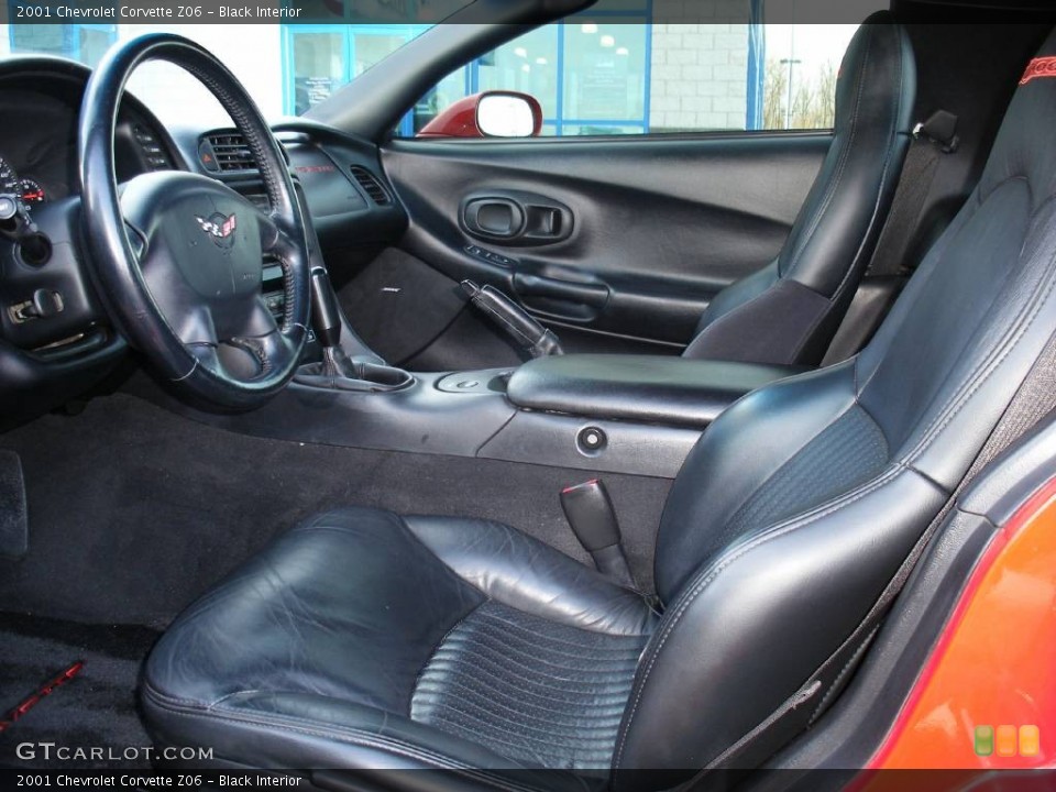 Black Interior Photo for the 2001 Chevrolet Corvette Z06 #57978272