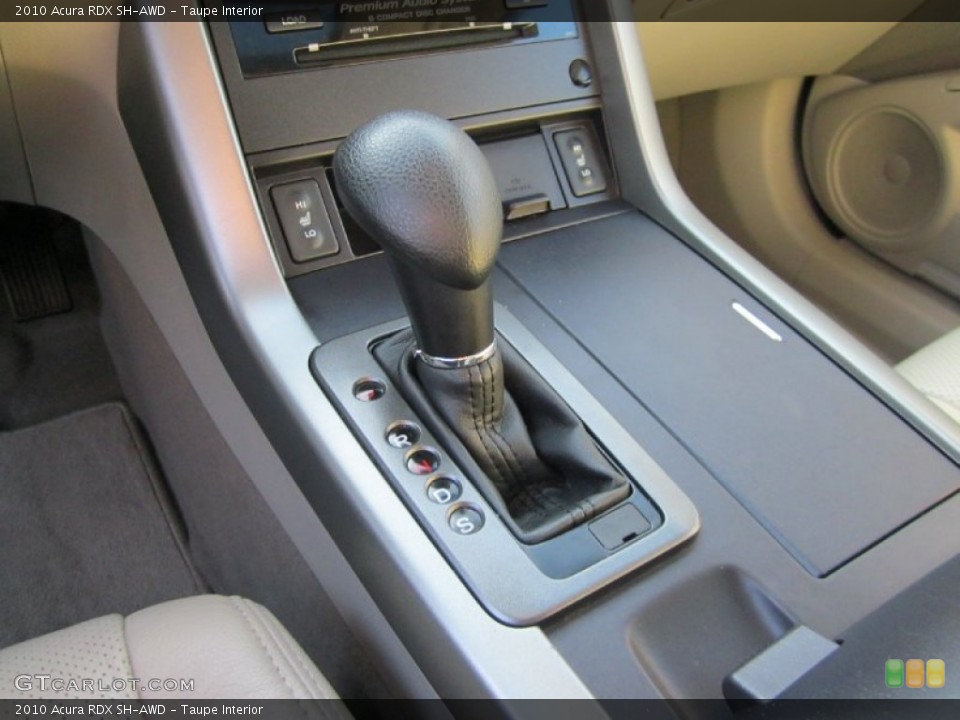 Taupe Interior Transmission for the 2010 Acura RDX SH-AWD #57979124