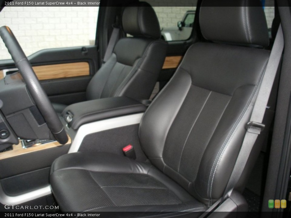 Black Interior Photo for the 2011 Ford F150 Lariat SuperCrew 4x4 #57981593