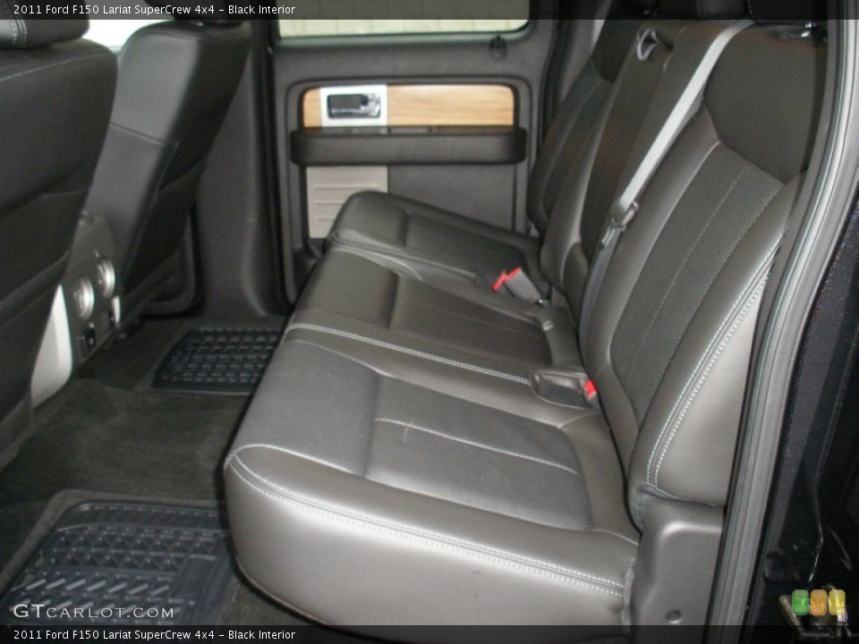 Black Interior Photo for the 2011 Ford F150 Lariat SuperCrew 4x4 #57981615