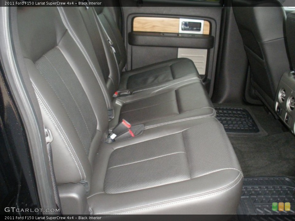 Black Interior Photo for the 2011 Ford F150 Lariat SuperCrew 4x4 #57981623
