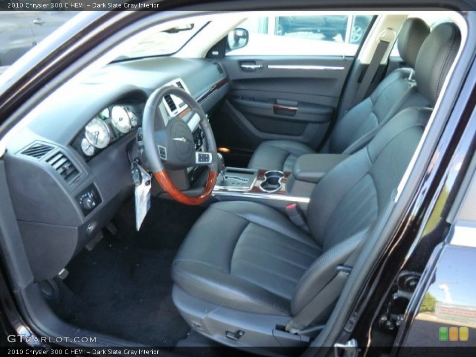 Dark Slate Gray Interior Photo for the 2010 Chrysler 300 C HEMI #57982397