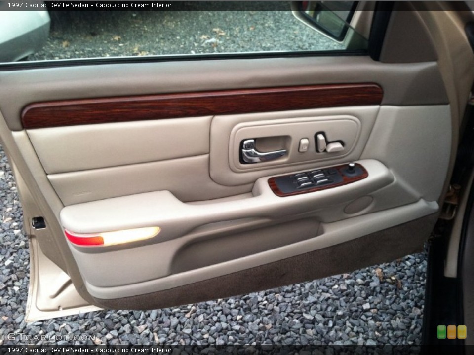 Cappuccino Cream Interior Door Panel for the 1997 Cadillac DeVille Sedan #57982491