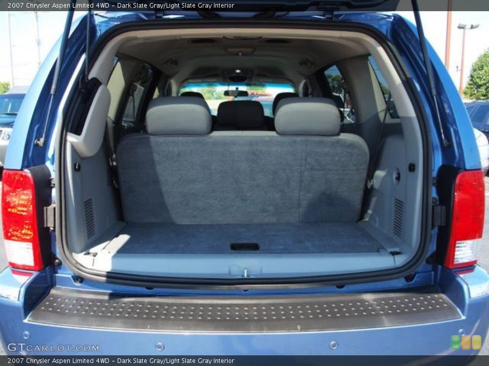 Dark Slate Gray/Light Slate Gray Interior Trunk for the 2007 Chrysler Aspen Limited 4WD #57982979