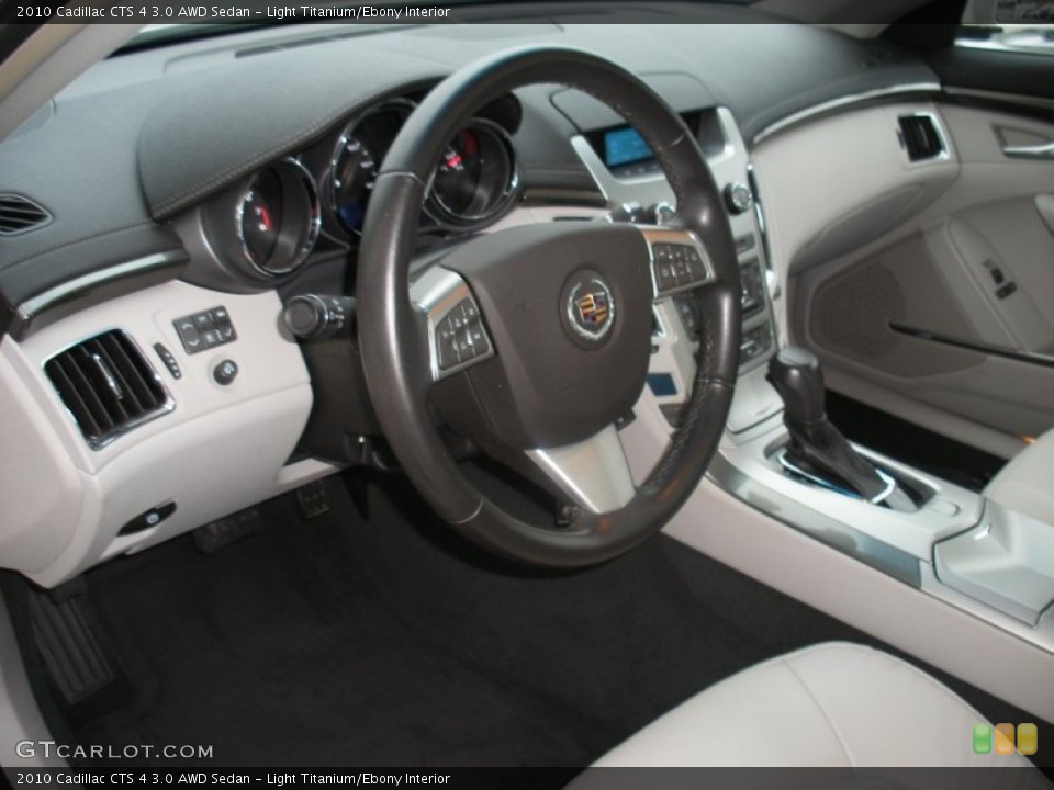 Light Titanium/Ebony Interior Prime Interior for the 2010 Cadillac CTS 4 3.0 AWD Sedan #57983567