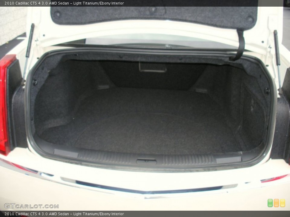 Light Titanium/Ebony Interior Trunk for the 2010 Cadillac CTS 4 3.0 AWD Sedan #57983729