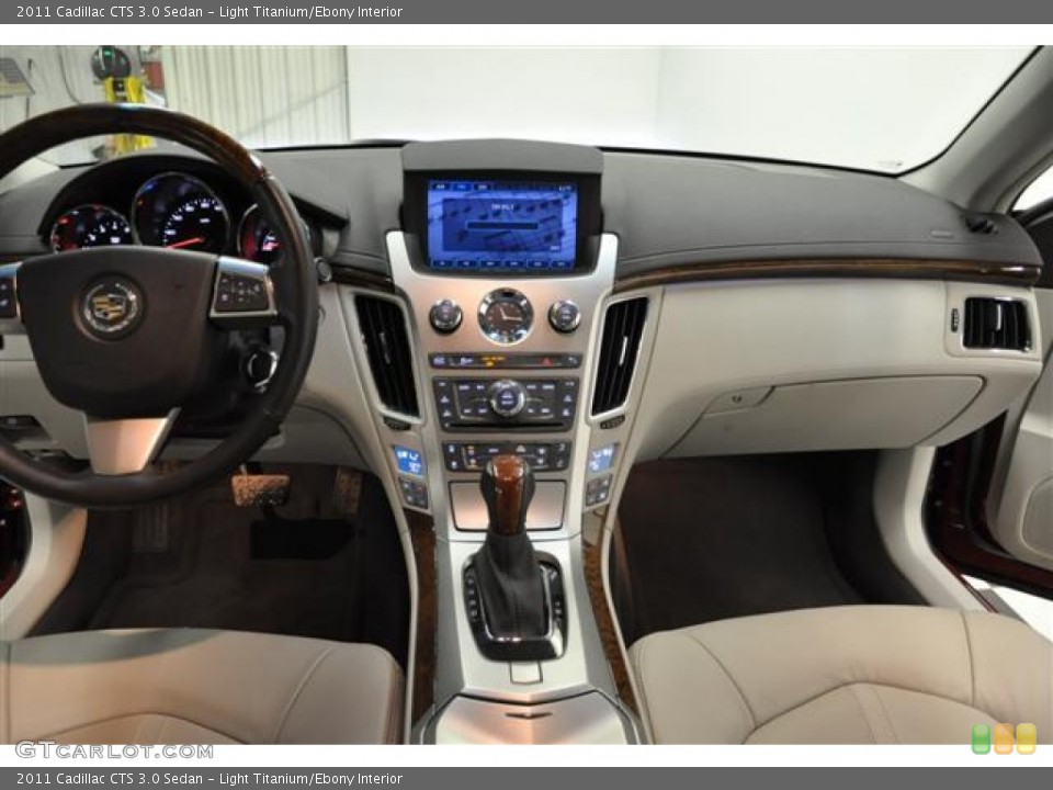 Light Titanium/Ebony Interior Dashboard for the 2011 Cadillac CTS 3.0 Sedan #57984995