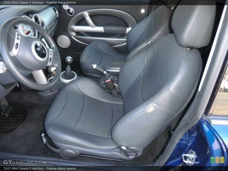 Panther Black Interior Photo for the 2003 Mini Cooper S Hardtop #57986207