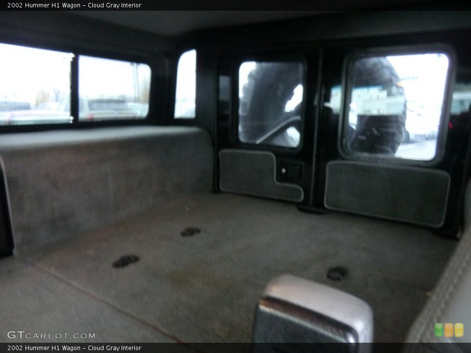 Cloud Gray Interior Trunk for the 2002 Hummer H1 Wagon #57987428
