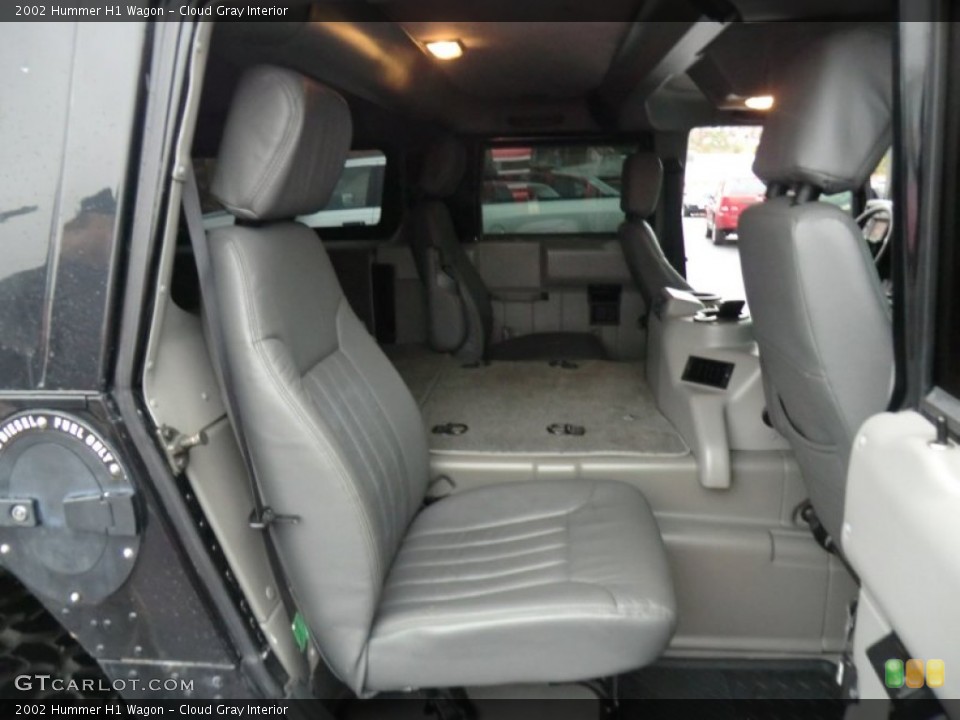 Cloud Gray 2002 Hummer H1 Interiors