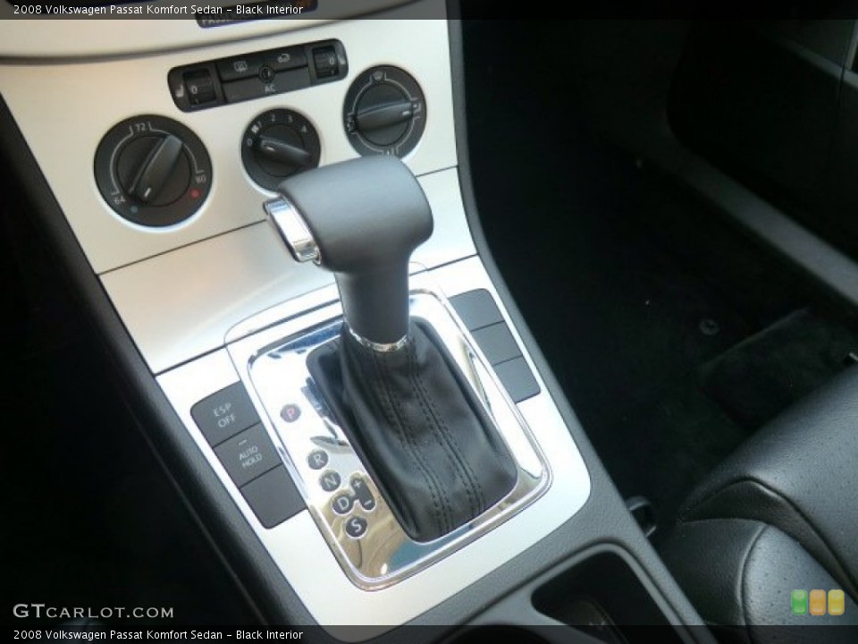 Black Interior Transmission for the 2008 Volkswagen Passat Komfort Sedan #57987968