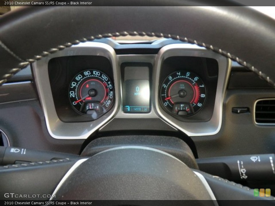 Black Interior Gauges for the 2010 Chevrolet Camaro SS/RS Coupe #57989240