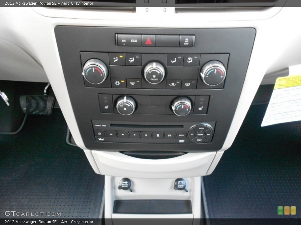 Aero Gray Interior Controls for the 2012 Volkswagen Routan SE #57990946