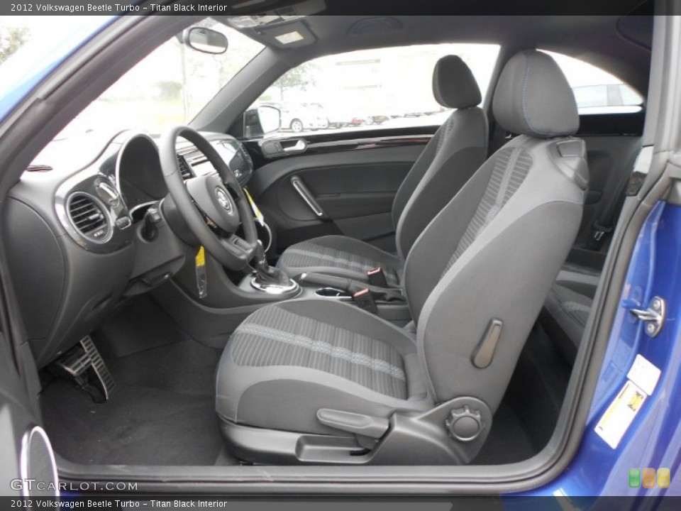 Titan Black Interior Photo for the 2012 Volkswagen Beetle Turbo #57991109
