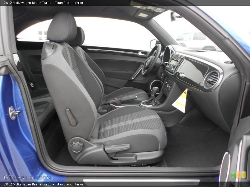 Titan Black Interior Photo for the 2012 Volkswagen Beetle Turbo #57991124
