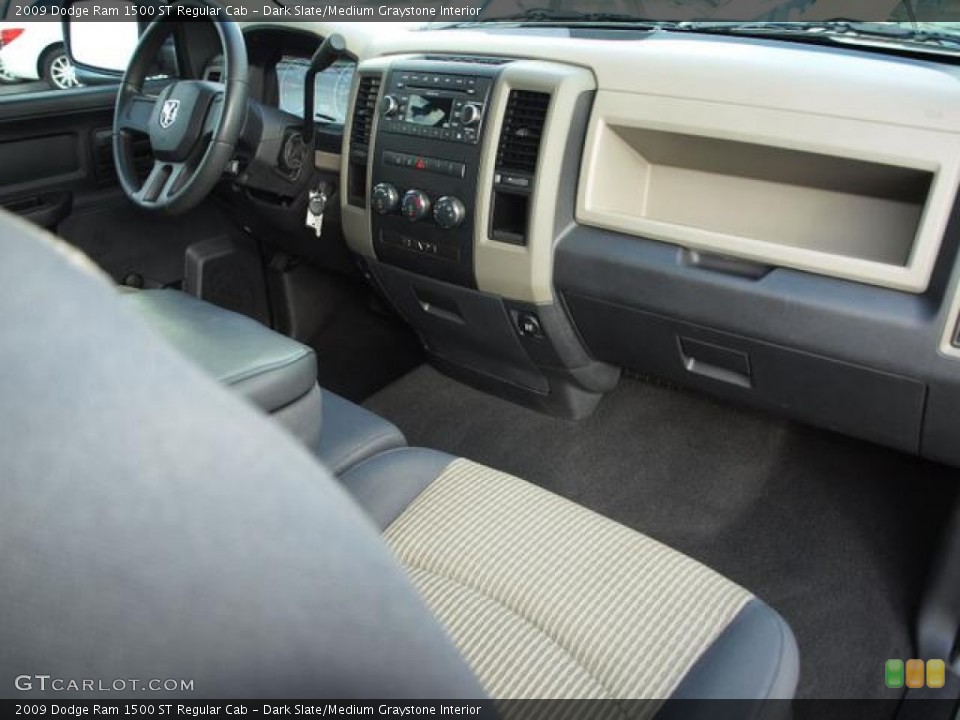 Dark Slate/Medium Graystone Interior Dashboard for the 2009 Dodge Ram 1500 ST Regular Cab #57993179