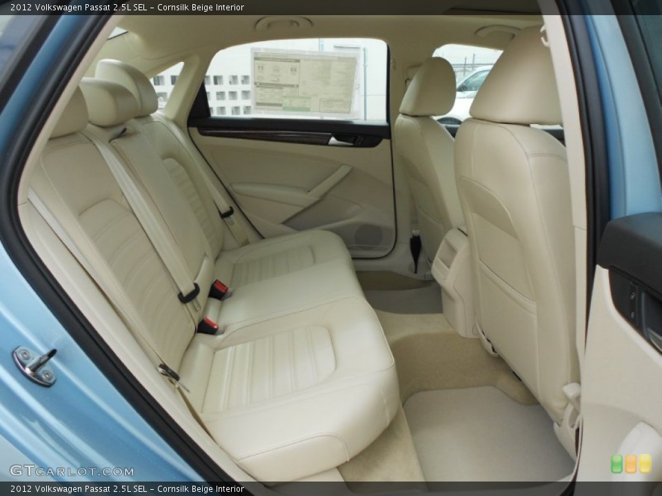 Cornsilk Beige Interior Photo for the 2012 Volkswagen Passat 2.5L SEL #57993908