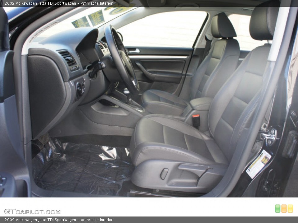 Anthracite Interior Photo for the 2009 Volkswagen Jetta TDI SportWagen #57998732