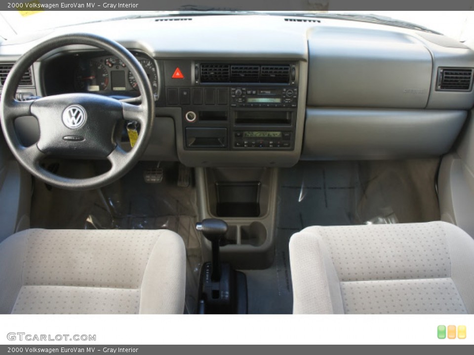 Gray Interior Dashboard for the 2000 Volkswagen EuroVan MV #57998960