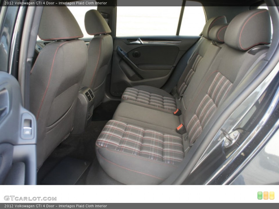 Interlagos Plaid Cloth Interior Photo for the 2012 Volkswagen GTI 4 Door #57999069