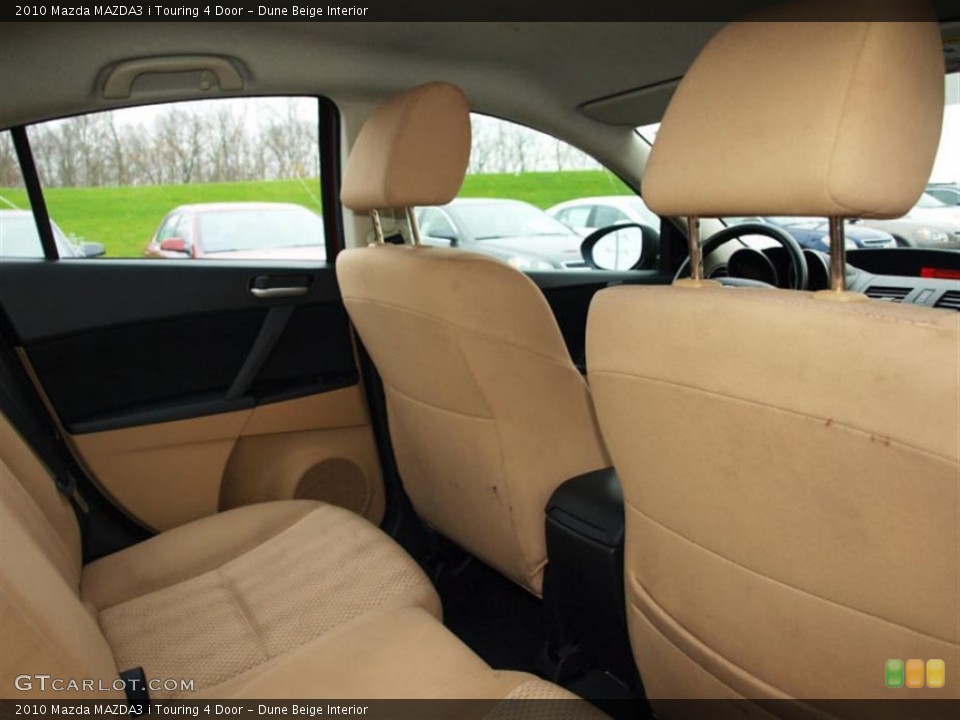 Dune Beige Interior Photo for the 2010 Mazda MAZDA3 i Touring 4 Door #58002401