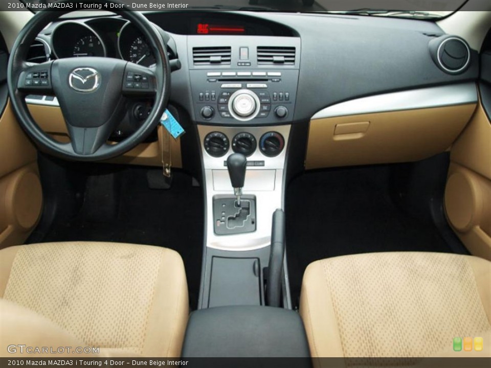 Dune Beige Interior Photo for the 2010 Mazda MAZDA3 i Touring 4 Door #58002407