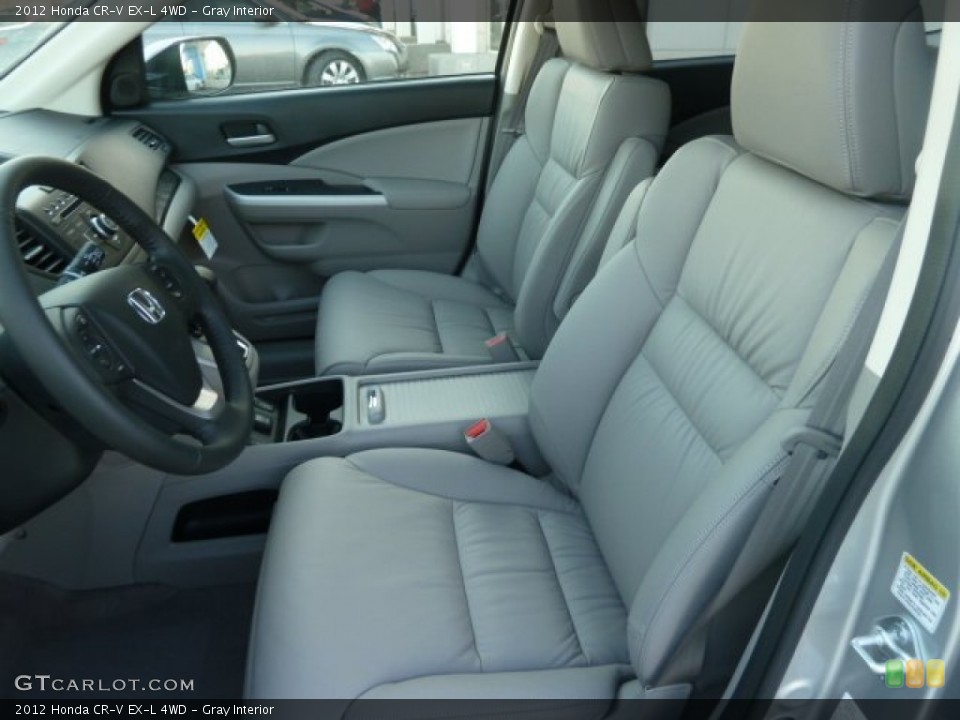 Gray Interior Photo for the 2012 Honda CR-V EX-L 4WD #58005587